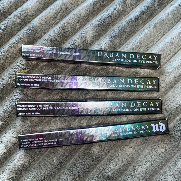 Urban Decay 24/7 Glide-On Eye Pencil Set - Black and Purple - Picture 1 of 12